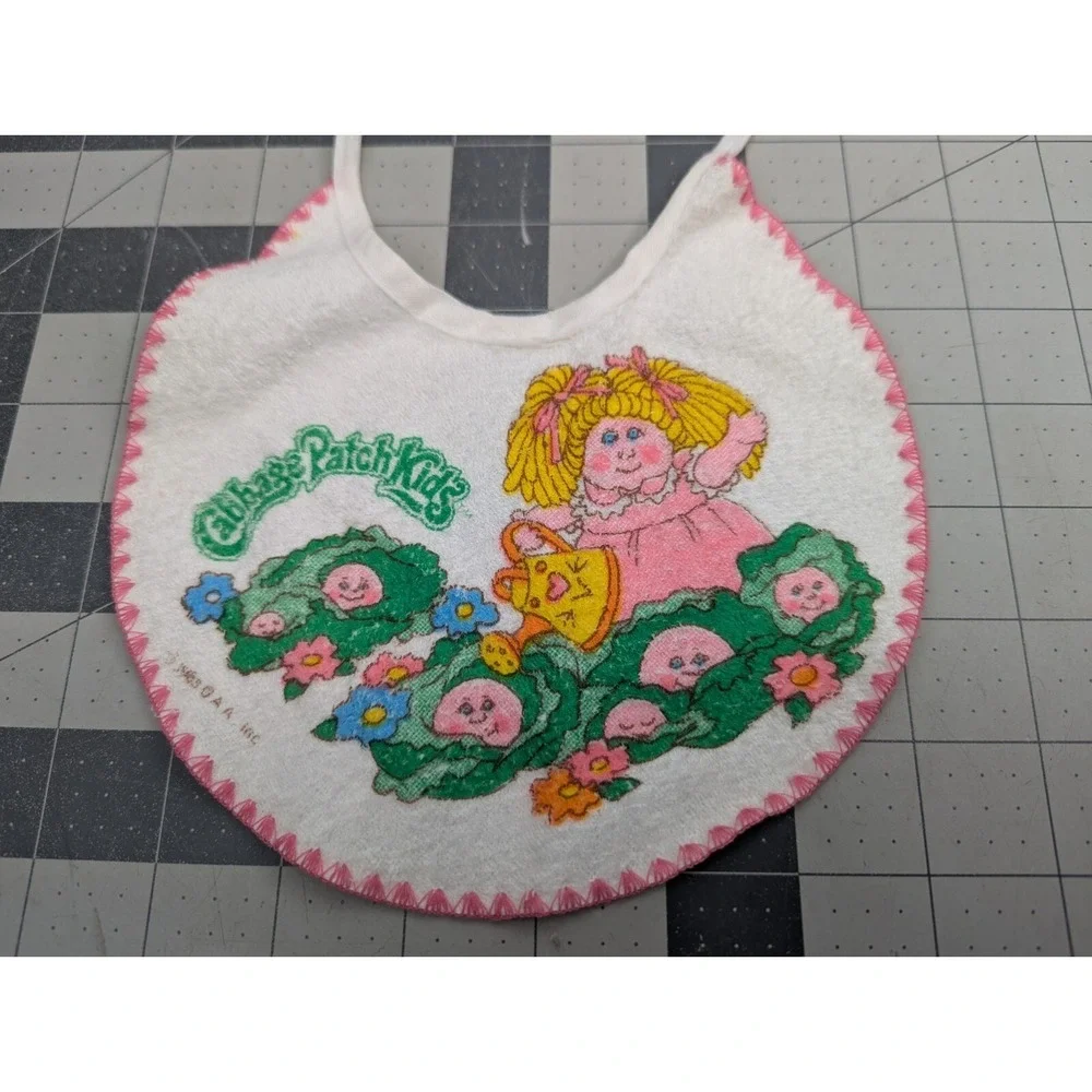 Vintage‎ Baby Bib Cabbage Patch Kids 1983